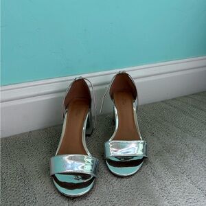 Urban Outfitters Silver Heels!